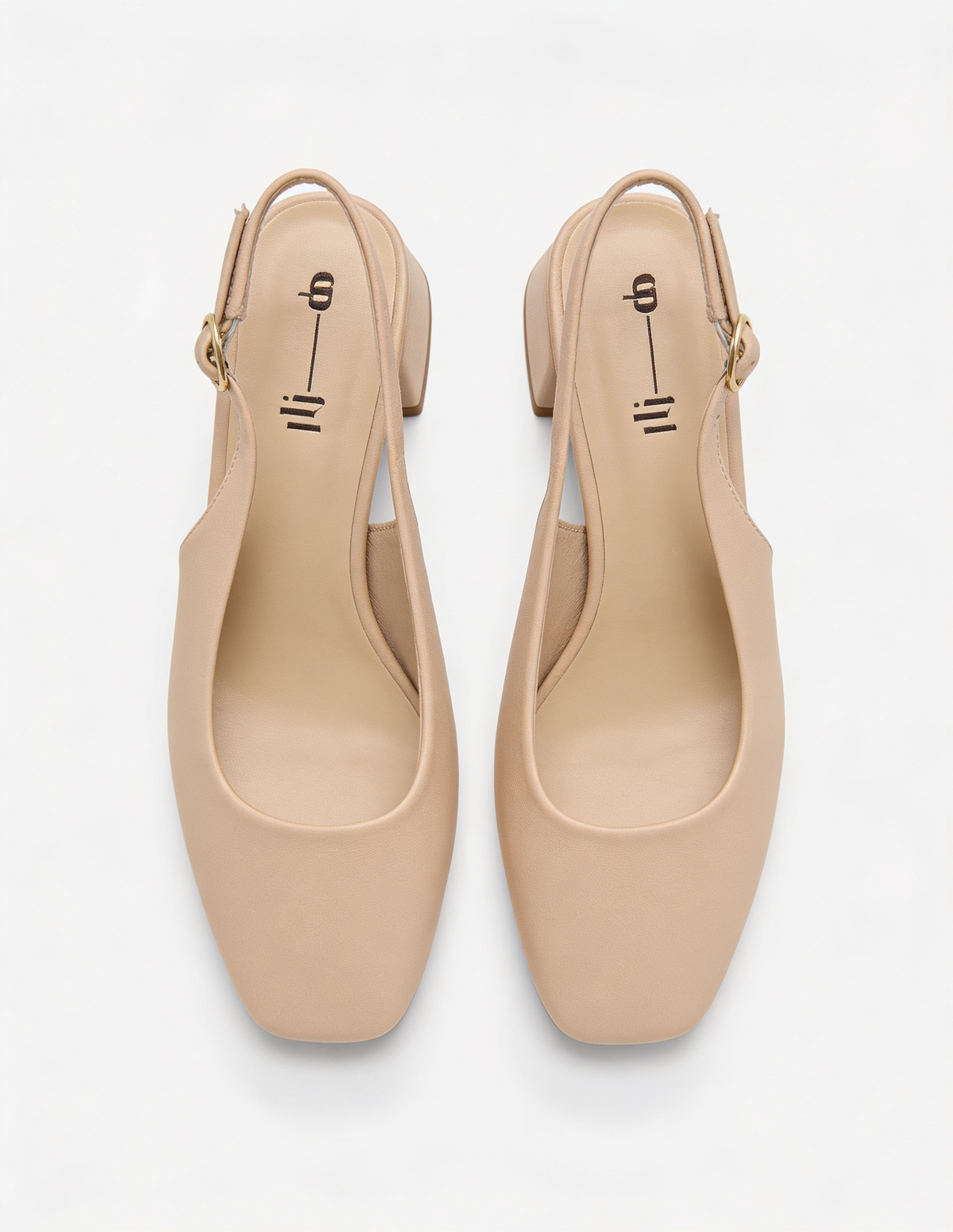 Slingback Block Heel Sandals  Hazar