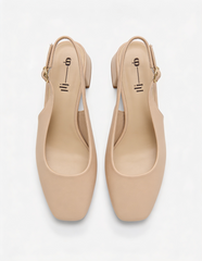 Slingback Block Heel Sandals  Hazar