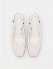 Slingback Block Heel Sandals  Hazar