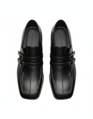 Block Heel Buckled Shoes  Hazar
