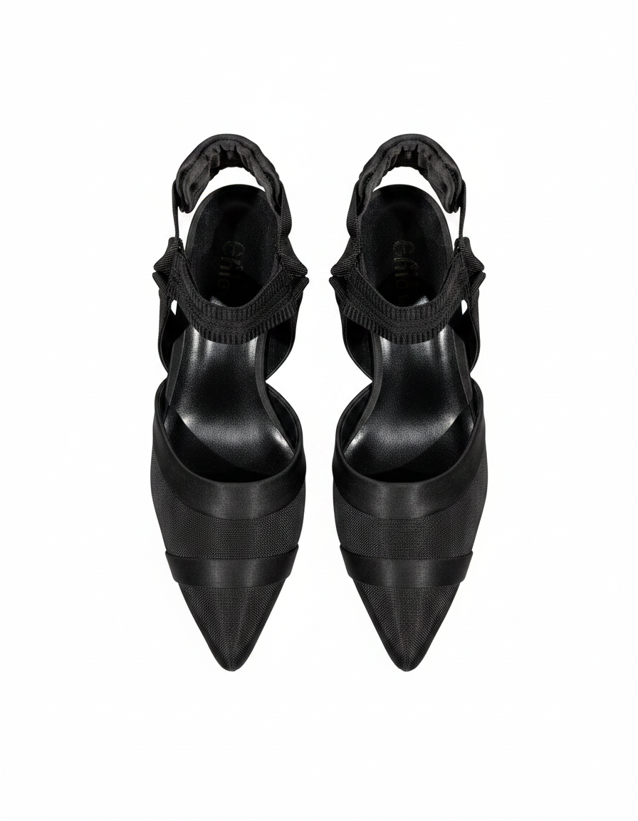 Slingback Block Heel Sandals  Hazar