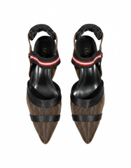 Slingback Block Heel Sandals  Hazar