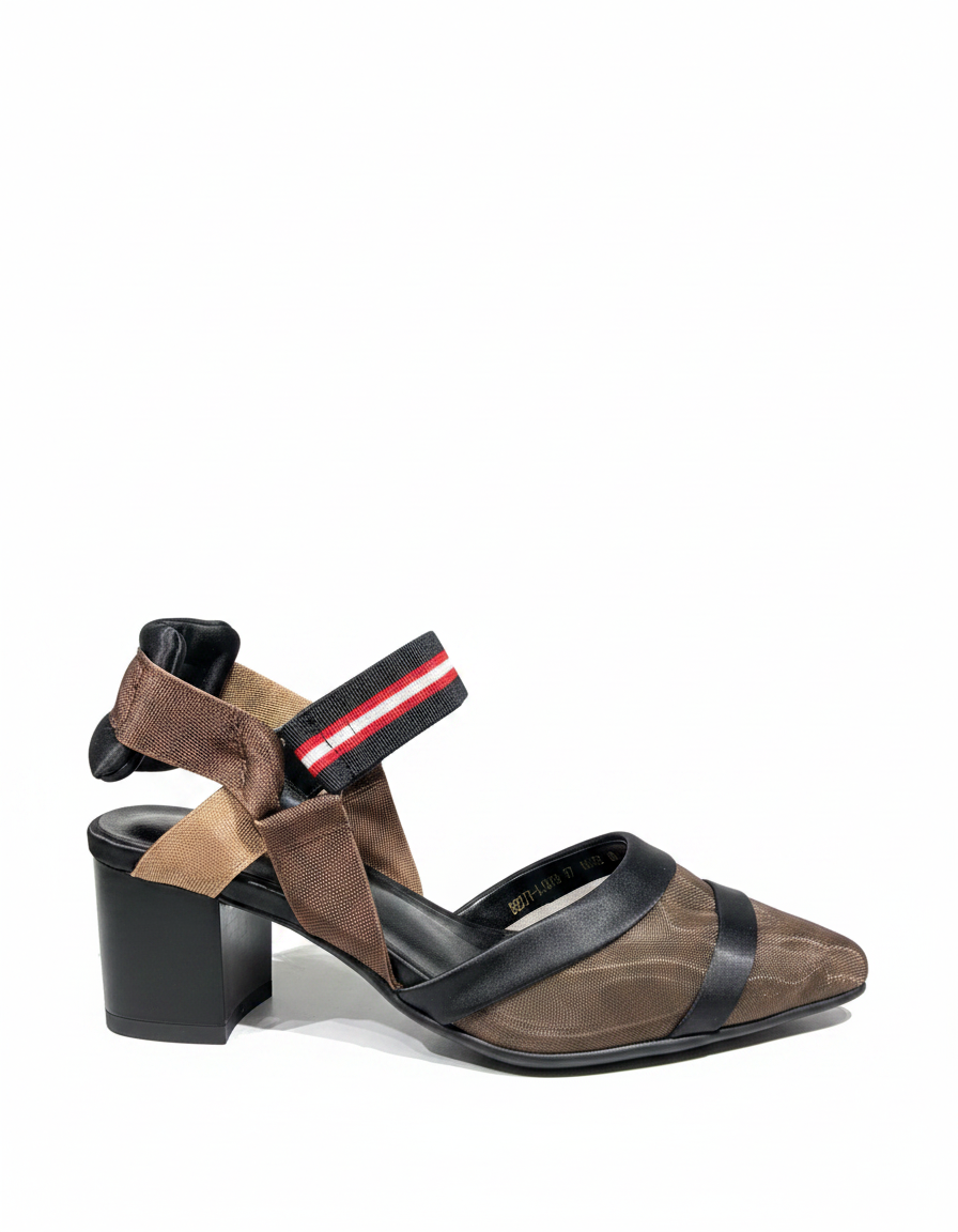 Slingback Block Heel Sandals  Hazar