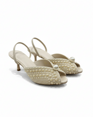 Slingback Heeled Sandals
