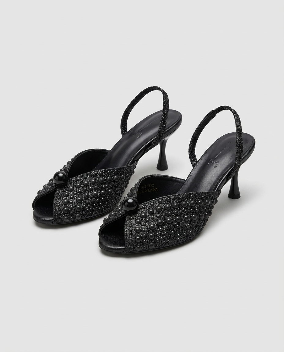 Slingback Heeled Sandals  Hazar