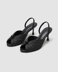 Slingback Heeled Sandals  Hazar