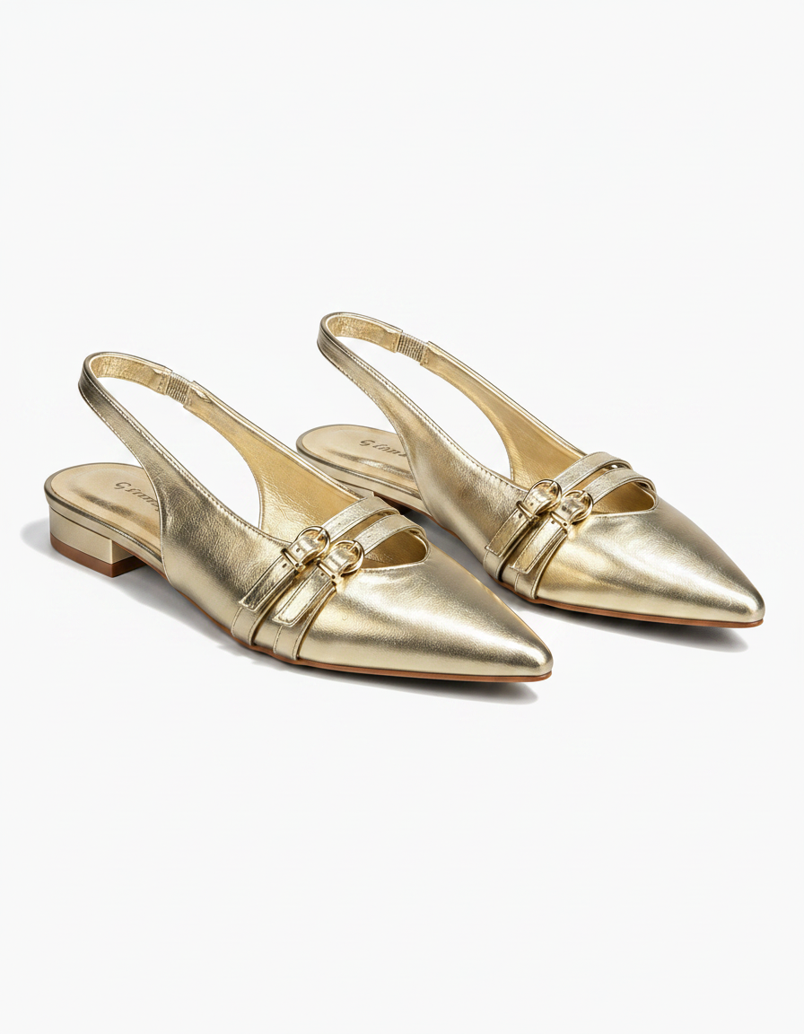 Slingback Flat Sandals  Hazar