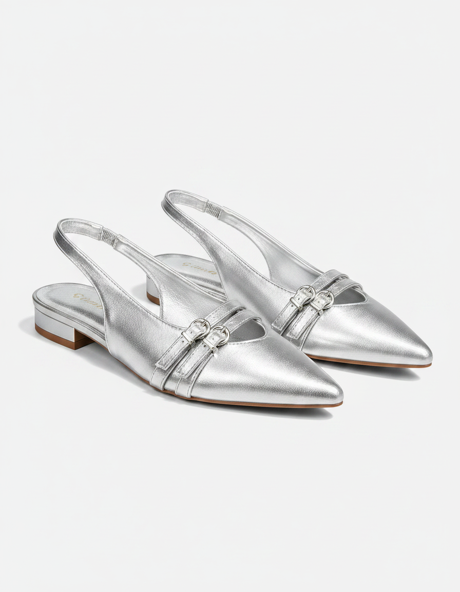 Slingback Flat Sandals  Hazar