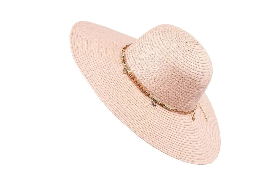 Summer Straw Hat -  Voile