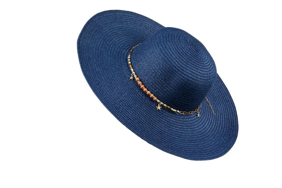 Summer Straw Hat -  Voile