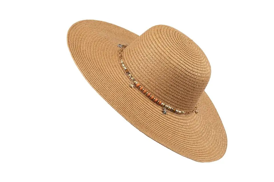 Summer Straw Hat -  Voile