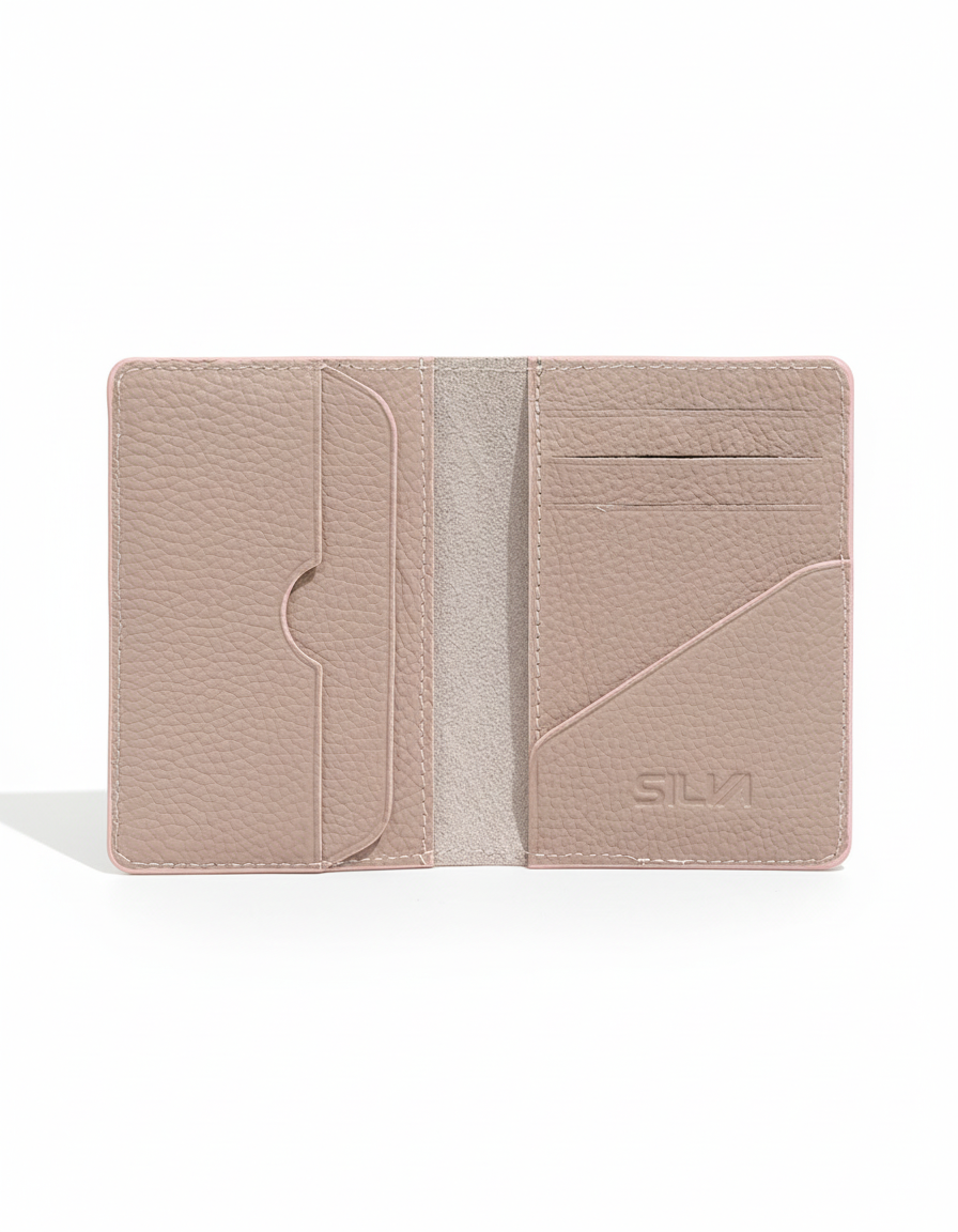 Genuine Leather Card Holder  Voile