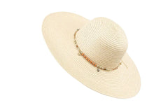 Summer Straw Hat -  Voile