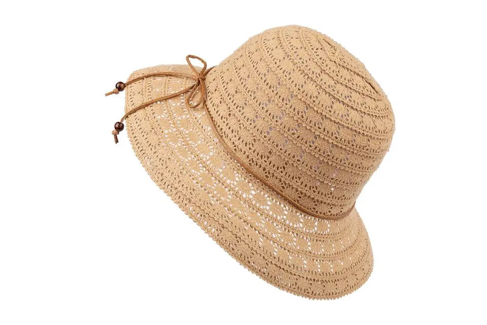 Summer Straw Hat -  Voile