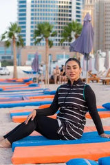 Rozamay Burkini Swimsuit-E020 -  Voile