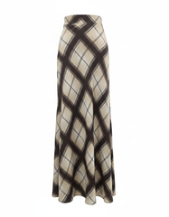 Salma Plaid Skirt  Elora