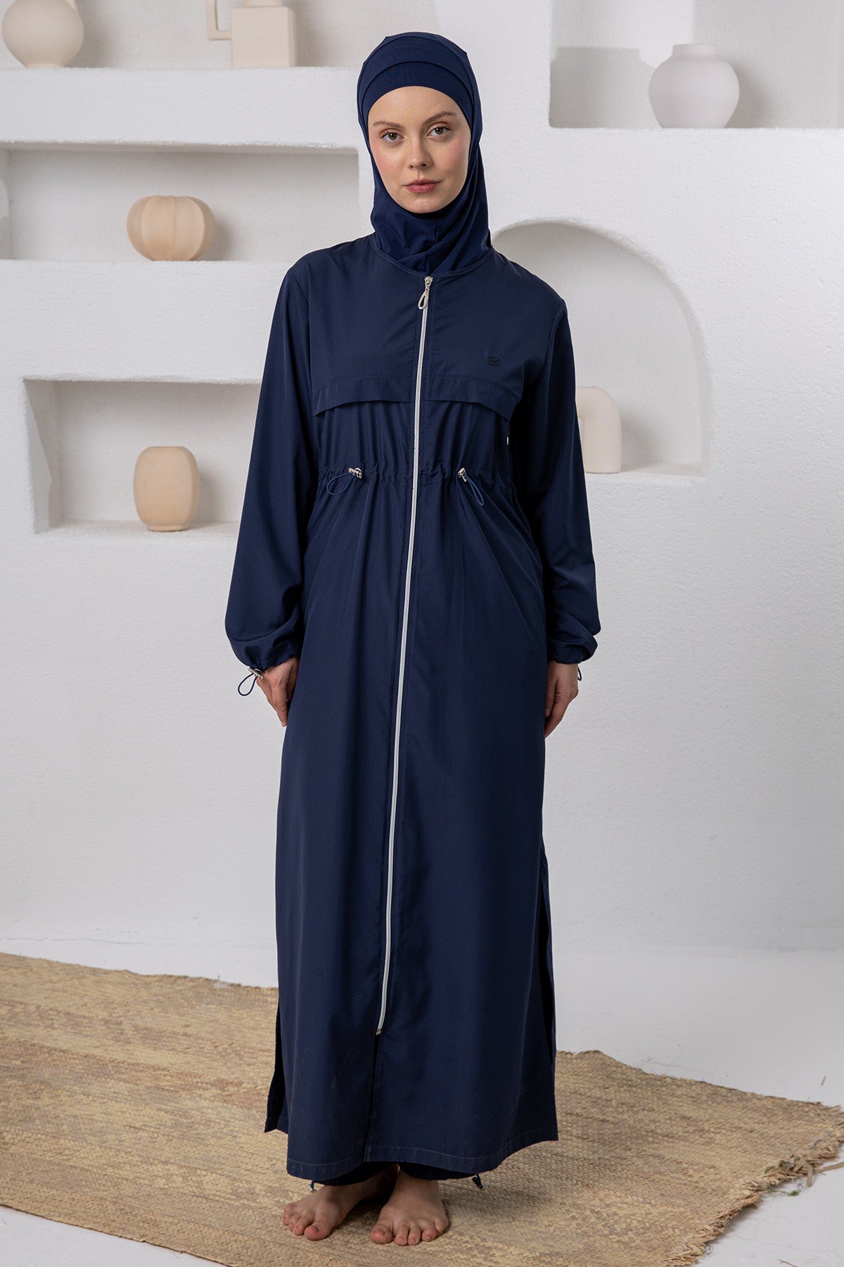 Adasea Burkini  Swimsuit-1505  Voile