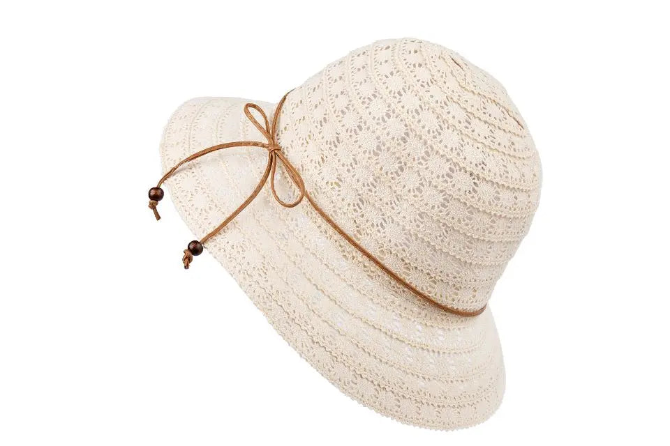 Summer Straw Hat -  Voile