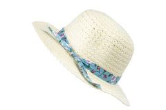 Summer Straw Hat -  Voile