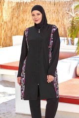 Adasea Burkini  Swimsuit- 2315-B  Voile