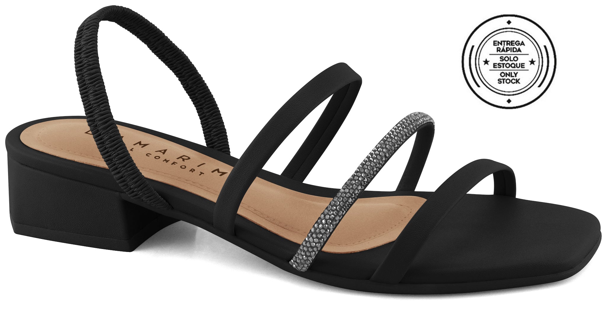 Ankle Strap Low heel -  Ramarim