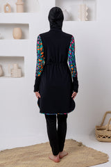 Adasea Burkini  Swimsuit-1101  Voile