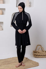 Adasea Burkini  Swimsuit-1103  Voile