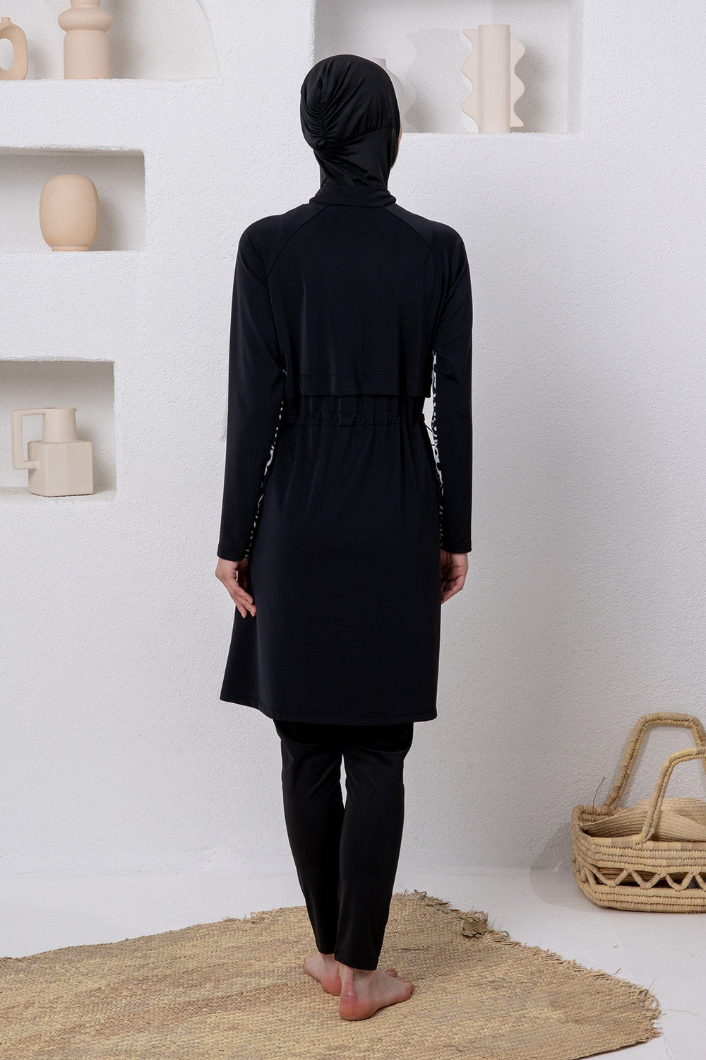 Adasea Burkini  Swimsuit-1103  Voile