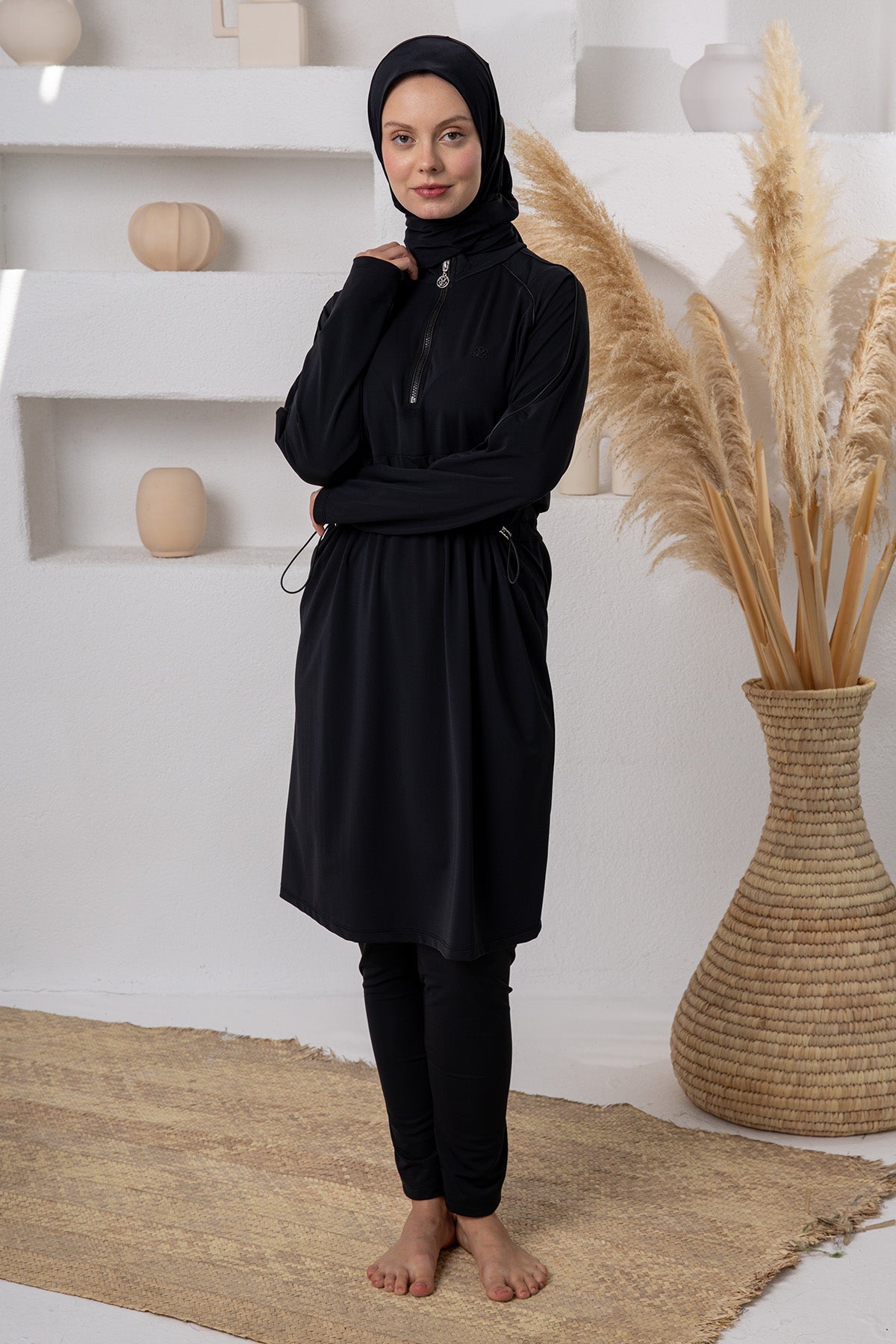 Adasea Burkini  Swimsuit-1107  Voile