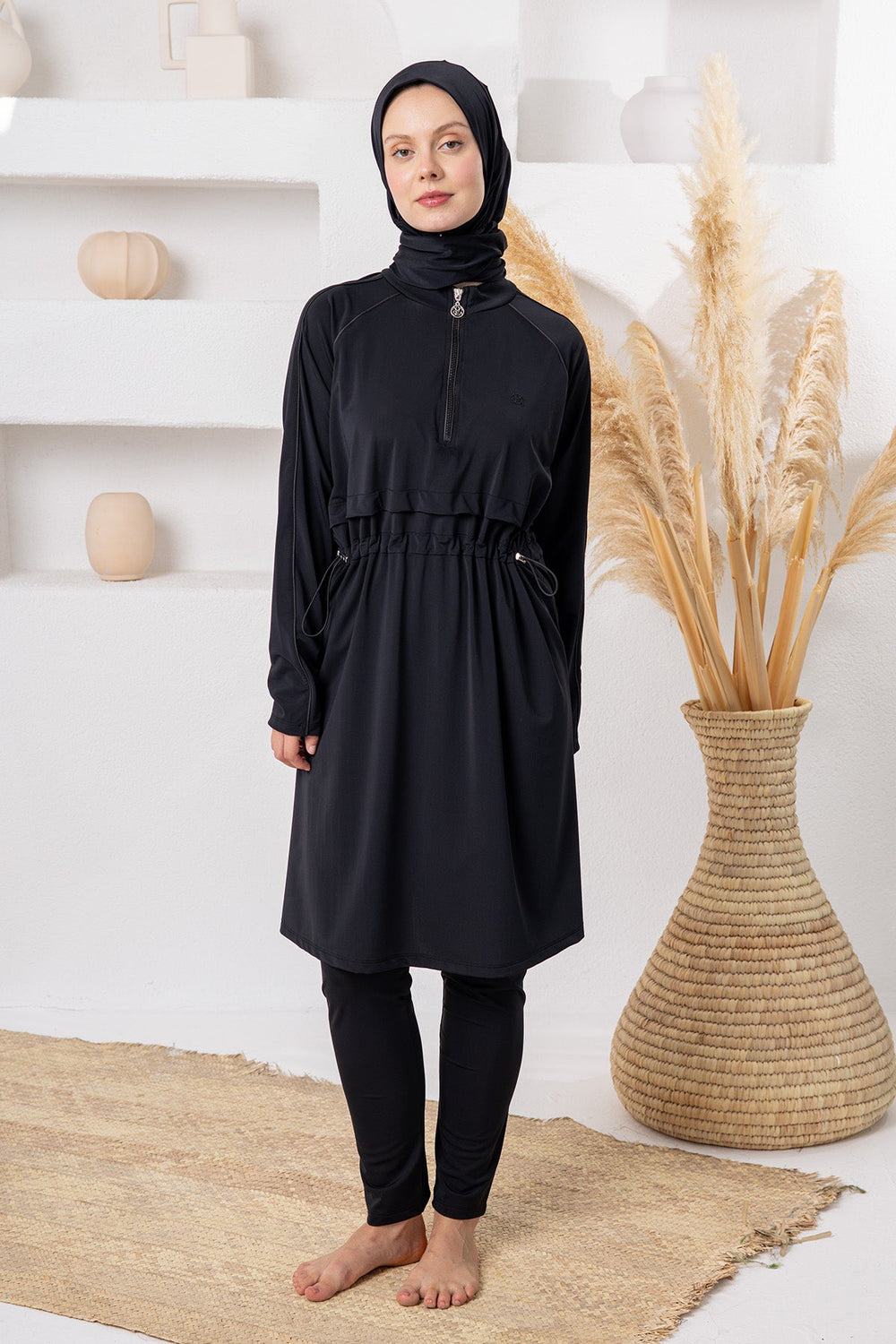 Adasea Burkini  Swimsuit-1107  Voile