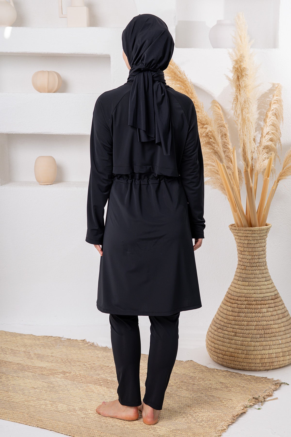 Adasea Burkini  Swimsuit-1107  Voile