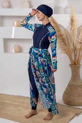 Adasea Burkini  Swimsuit-1115  Voile