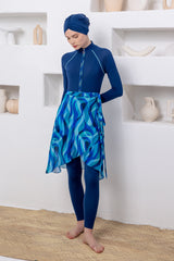 Adasea Burkini  Swimsuit-1116  Voile