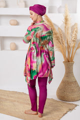 Adasea Burkini  Swimsuit-1119  Voile