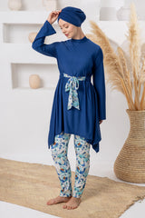 Perle Maxi Burkini – Belted Long Sleeve  Voile