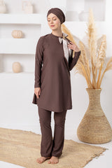 Adasea Burkini  Swimsuit-1123  Voile