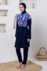 Adasea Burkini  Swimsuit-1215  Voile