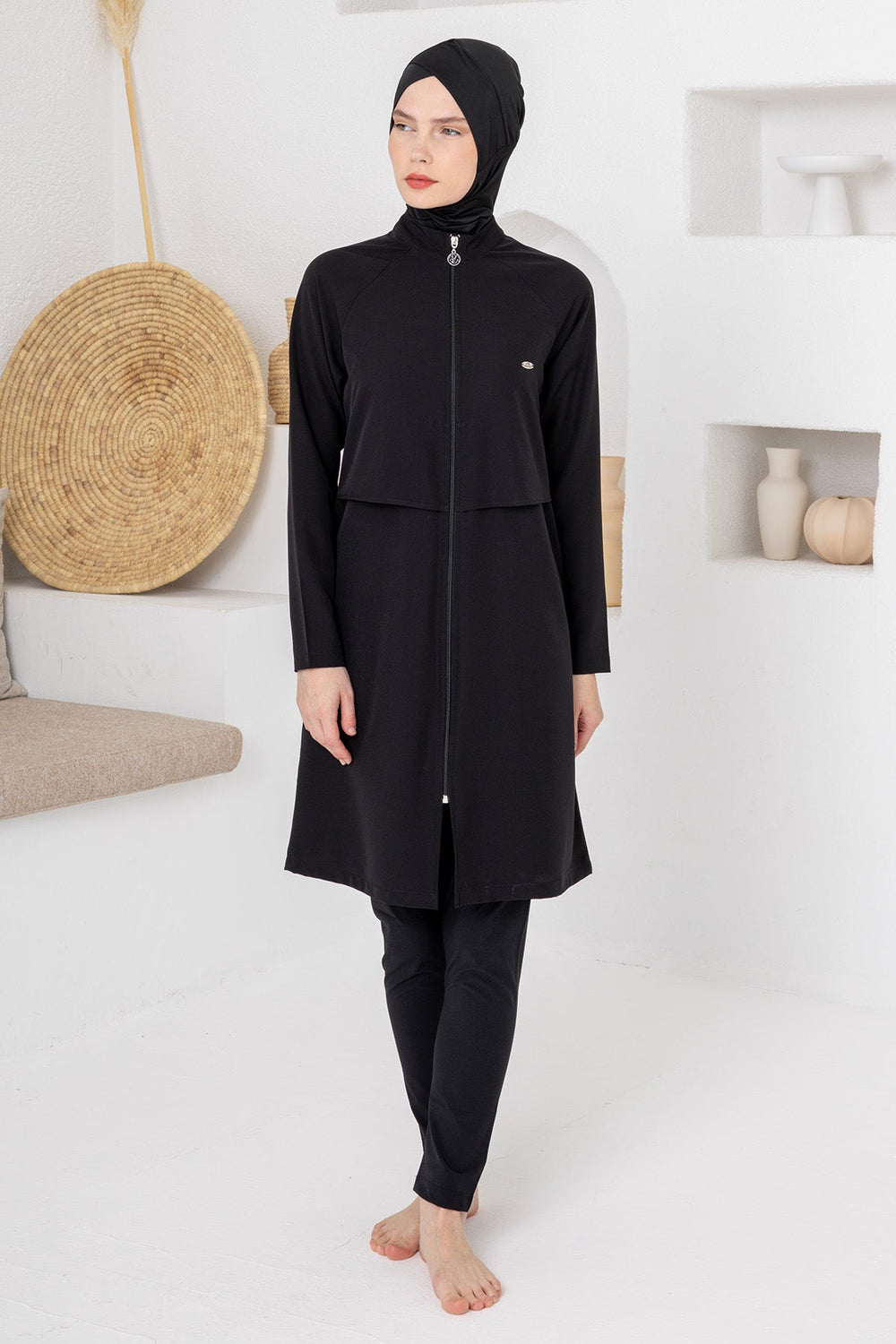 Adasea Burkini  Swimsuit-1220  Voile