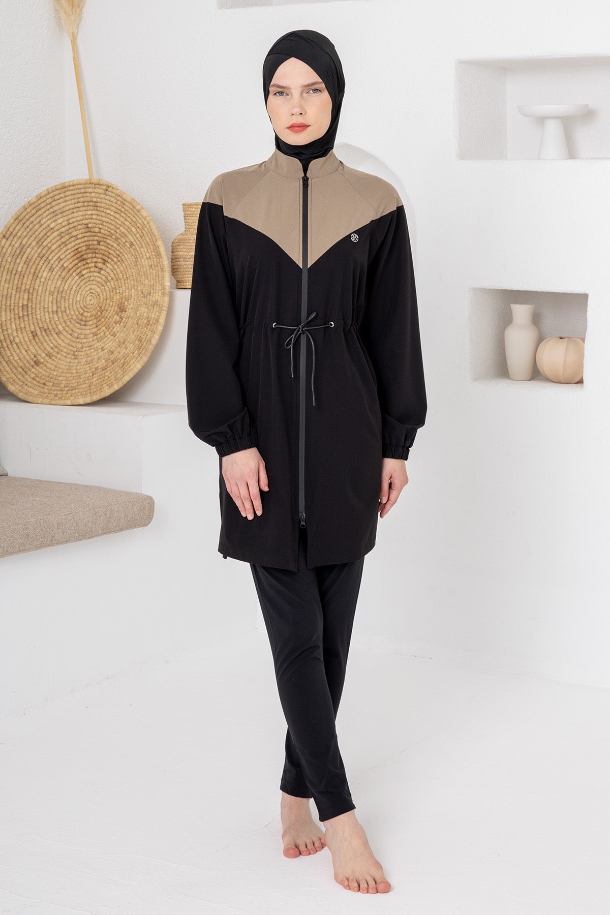Adasea Burkini  Swimsuit-1231  Voile