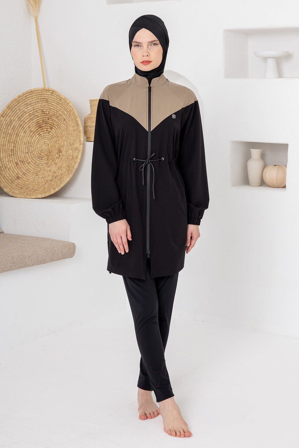 Adasea Burkini  Swimsuit-1231  Voile