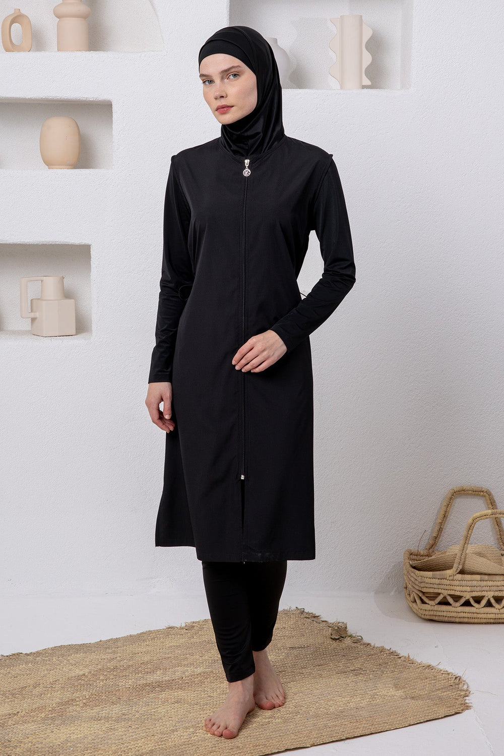 Adasea Burkini  Swimsuit-1302  Voile