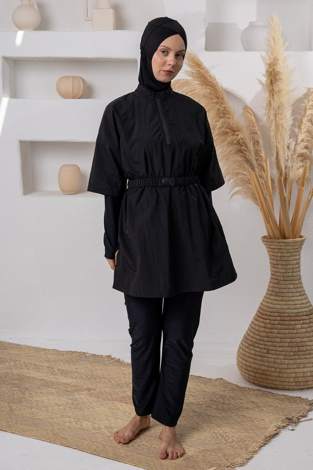 Adasea Burkini  Swimsuit-1306  Voile
