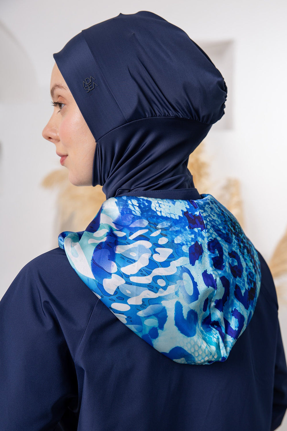 Azure Maxi Burkini – Long Sleeve  Voile