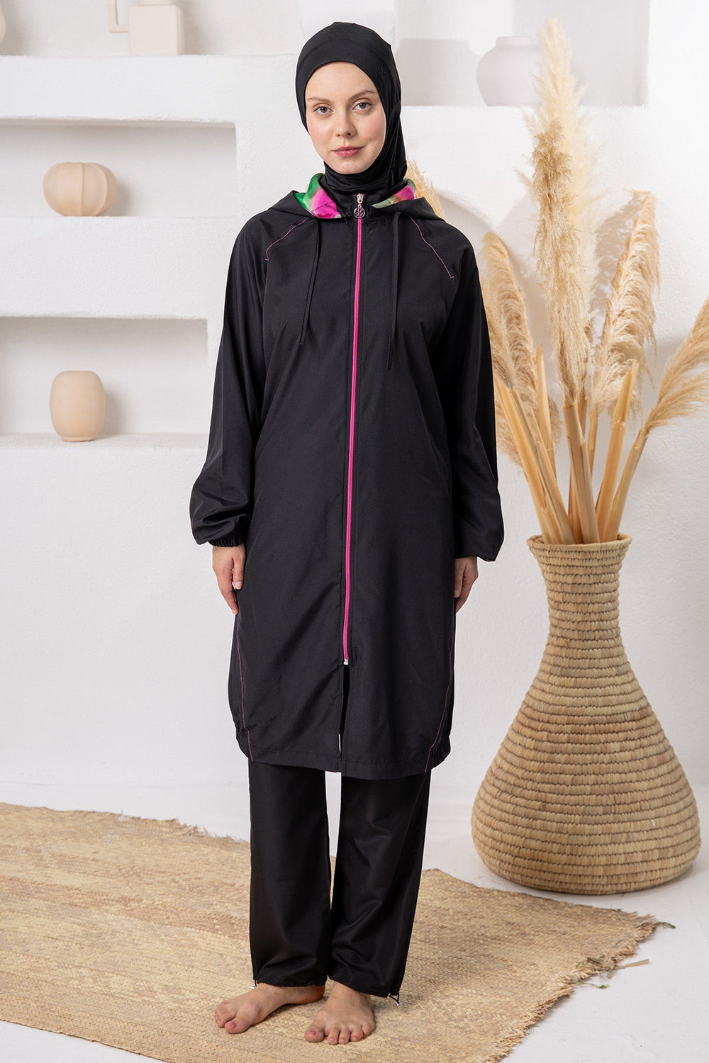 Estelle Maxi Burkini – Long Sleeve  Voile