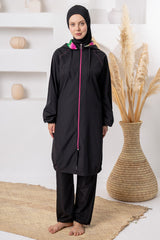 Estelle Maxi Burkini – Long Sleeve  Voile