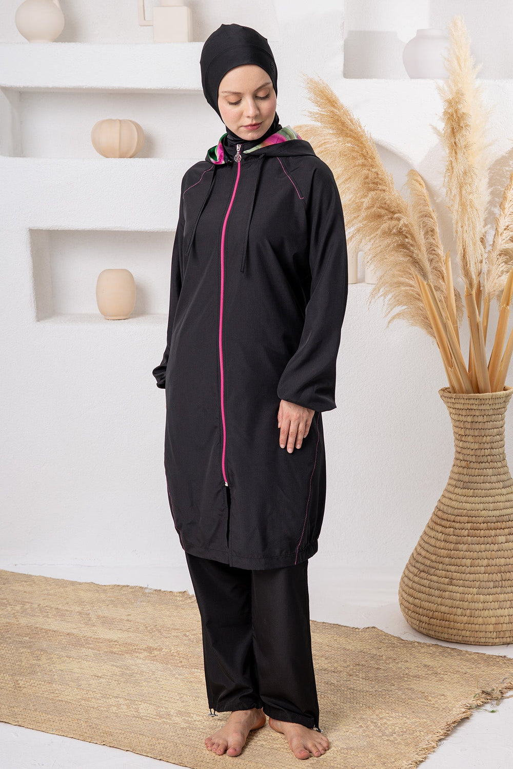 Estelle Maxi Burkini – Long Sleeve  Voile