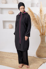 Estelle Maxi Burkini – Long Sleeve  Voile