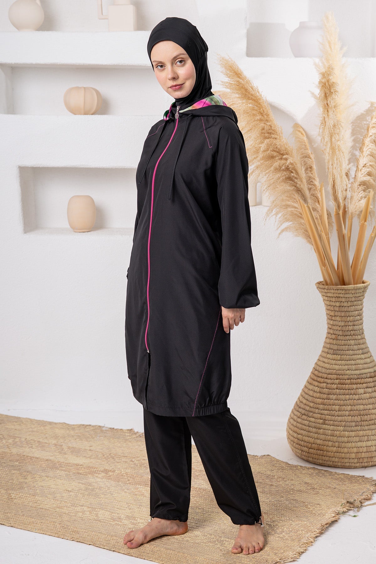 Estelle Maxi Burkini – Long Sleeve  Voile