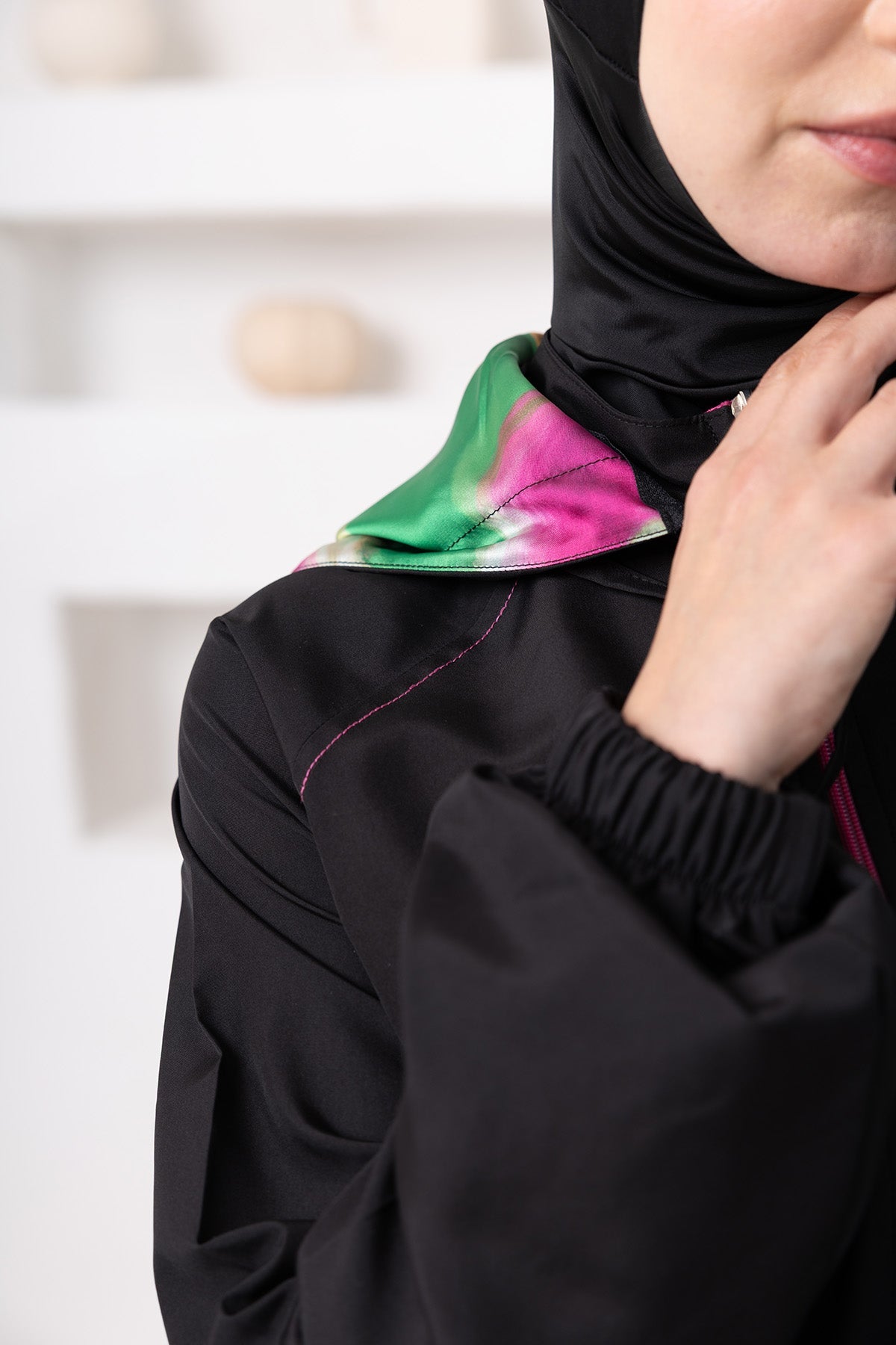 Estelle Maxi Burkini – Long Sleeve  Voile