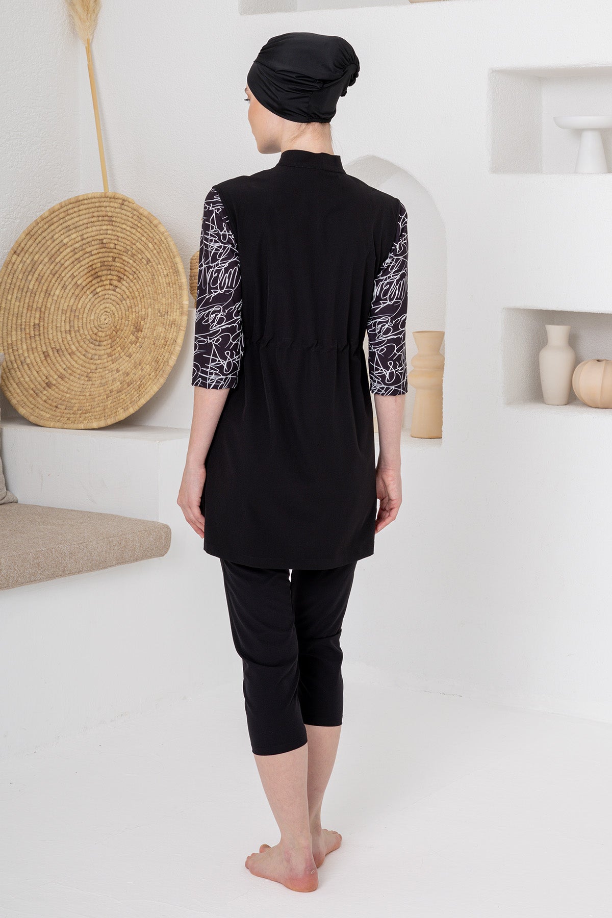 Adasea Burkini  Swimsuit-1603  Voile
